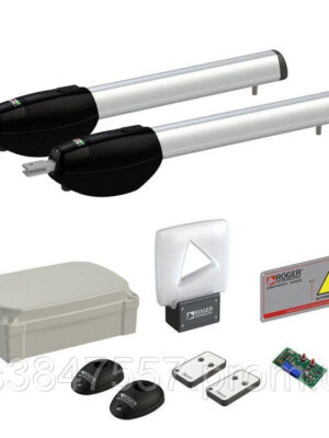Автоматика Roger mini  KIT R20/320 для розпашних воріт комплект